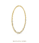Load image into Gallery viewer, Maylaya Gems necklace in yellow gold
