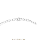 Load image into Gallery viewer, Maylaya Gems necklace in white gold