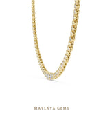 Load image into Gallery viewer, Maylaya Gems necklace in yellow gold
