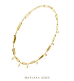 Load image into Gallery viewer, Maylaya Gems necklace in yellow gold