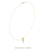 Load image into Gallery viewer, Maylaya Gems pendant in yellow gold - pendant only, chain not included