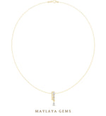 Load image into Gallery viewer, Maylaya Gems pendant in yellow gold - pendant only, chain not included
