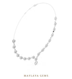 Load image into Gallery viewer, Maylaya Gems necklace in white gold