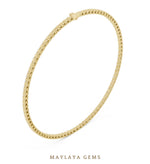 Load image into Gallery viewer, Maylaya Gems necklace in yellow gold