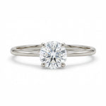 Load image into Gallery viewer, Yellow Gold 9K Round 0.3ct Solitaire Ring
