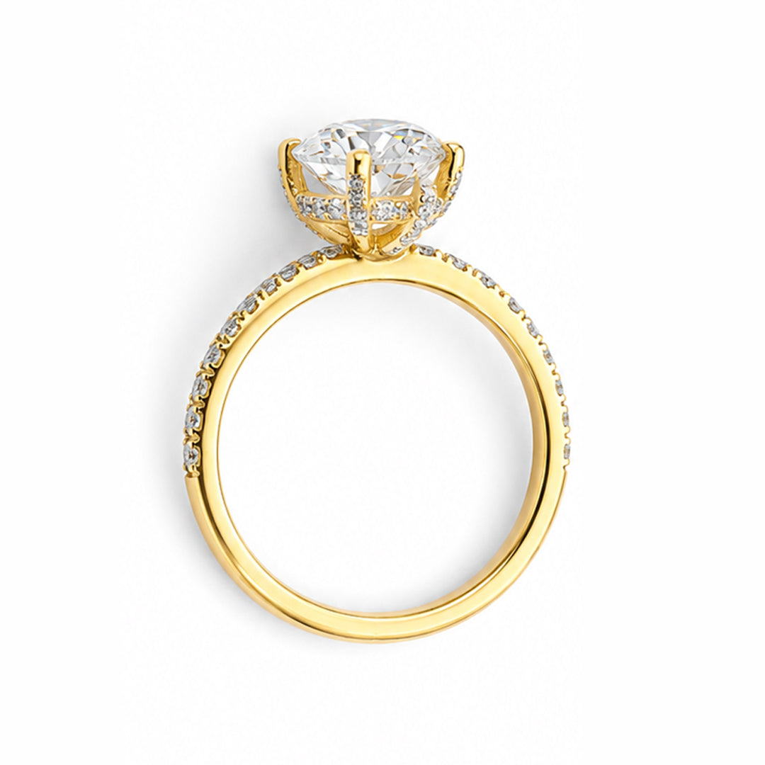 Yellow gold 9k round 2