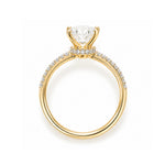 Load image into Gallery viewer, Yellow Gold 9K Cushion 2.02ct Halo Ring
