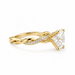 Load image into Gallery viewer, Yellow Gold 9K Round 2.04ct Halo Ring
