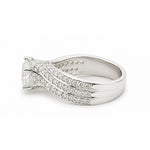 Load image into Gallery viewer, White Gold 14K Round 1ct Halo Ring
