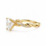 Load image into Gallery viewer, Yellow Gold 9K Round 2.04ct Halo Ring
