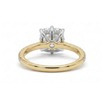 Load image into Gallery viewer, Yellow Gold 9K Cushion 2.02ct Halo Ring
