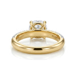 Load image into Gallery viewer, Yellow Gold 9K Round nanct Halo Ring

