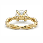 Load image into Gallery viewer, Yellow Gold 9K Round 2.04ct Halo Ring
