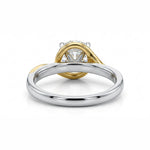Load image into Gallery viewer, Two Tone 9K Round 2.08ct Solitaire Ring
