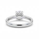 Load image into Gallery viewer, White Gold 14K Round 1.02ct Halo Ring
