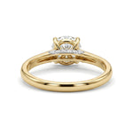 Load image into Gallery viewer, Celeste Twisted Solitaire Diamond Ring
