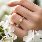 Load image into Gallery viewer, Yellow Gold 9K Round 0.31ct Solitaire Ring
