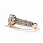 Load image into Gallery viewer, Yellow Gold Polish 9K Round Solitairect Solitaire Ring
