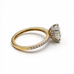 Load image into Gallery viewer, Yellow Gold Polish 9K Round Solitairect Solitaire Ring
