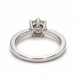 Load image into Gallery viewer, Two Tone 9K Round Solitairect Solitaire Ring

