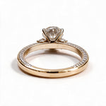 Load image into Gallery viewer, Yellow Gold Polish 9K Round Solitairect Solitaire Ring
