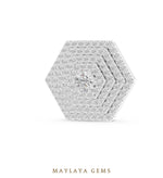 Load image into Gallery viewer, 0.6 ct Round Lab-Grown Diamond Pendant — White Gold. Pendant only; chain not included.
