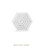 Load image into Gallery viewer, 0.6 ct Round Lab-Grown Diamond Pendant — White Gold. Pendant only; chain not included.
