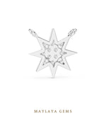 Load image into Gallery viewer, 0.172 ct Round Lab-Grown Diamond Pendant — White Gold. Pendant only; chain not included.
