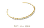 Load image into Gallery viewer, Maylaya Gems bracelet 588 Yellow Gold design
