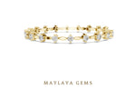 Load image into Gallery viewer, Maylaya Gems lab-grown diamond bracelet in yellow gold

