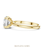Load image into Gallery viewer, Maylaya Gems lab-grown diamond ring in yellow gold
