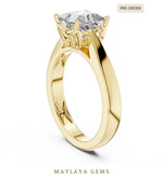 Load image into Gallery viewer, Maylaya Gems lab-grown diamond ring in yellow gold
