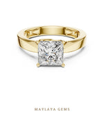 Load image into Gallery viewer, Maylaya Gems lab-grown diamond ring in yellow gold
