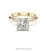 Load image into Gallery viewer, Maylaya Gems lab-grown diamond ring in yellow gold
