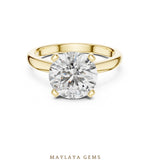 Load image into Gallery viewer, Maylaya Gems lab-grown diamond ring in yellow gold
