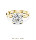 Load image into Gallery viewer, Maylaya Gems lab-grown diamond ring in yellow gold
