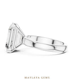 Load image into Gallery viewer, Maylaya Gems lab-grown diamond ring in white gold
