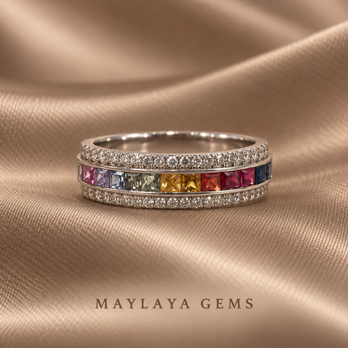 Maylaya gems e001 ring