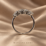Load image into Gallery viewer, Maylaya Gems E021 marquise diamond band — view 3
