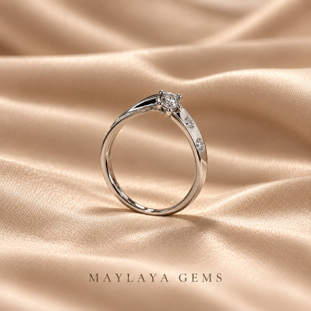 Maylaya Gems F010 ring — side view