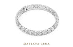 Load image into Gallery viewer, Maylaya Gems lab-grown diamond bracelet in white gold
