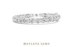 Load image into Gallery viewer, Maylaya Gems lab-grown diamond bracelet in white gold
