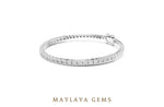 Load image into Gallery viewer, Maylaya Gems lab-grown diamond bracelet in white gold
