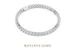 Load image into Gallery viewer, Maylaya Gems lab-grown diamond bracelet in white gold
