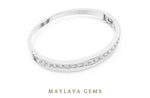 Load image into Gallery viewer, Maylaya Gems lab-grown diamond bracelet in white gold
