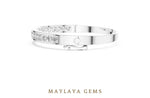 Load image into Gallery viewer, Maylaya Gems lab-grown diamond bracelet in white gold
