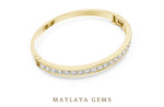 Load image into Gallery viewer, Maylaya Gems lab-grown diamond bracelet in yellow gold
