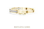 Load image into Gallery viewer, Maylaya Gems lab-grown diamond bracelet in yellow gold
