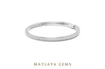 Load image into Gallery viewer, Maylaya Gems lab-grown diamond bracelet in white gold
