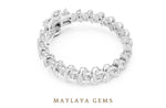 Load image into Gallery viewer, Maylaya Gems lab-grown diamond bracelet in white gold
